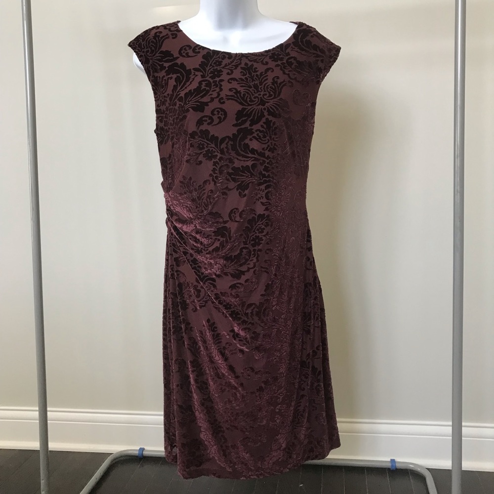 Apt. 9 Cocktail Dress in Savvy Wine